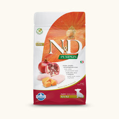Farmina N&D Pumpkin Chicken & Pomegranate Grain Free Mini Breed Dry Puppy Food