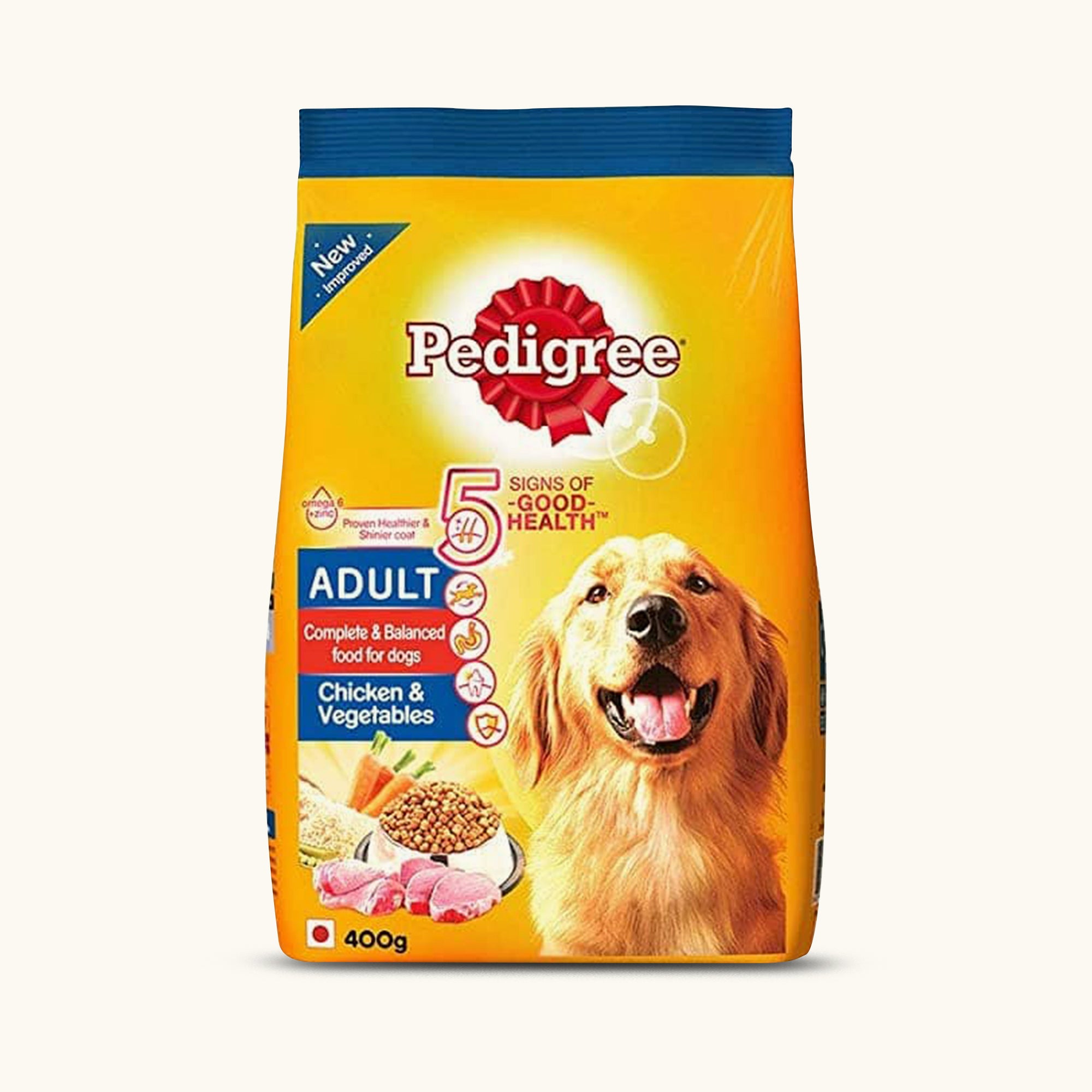 Pedigree Chicken & Vegetables Adult Dog Dry Food